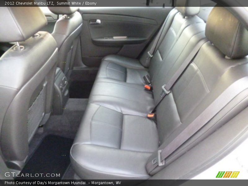 Summit White / Ebony 2012 Chevrolet Malibu LTZ