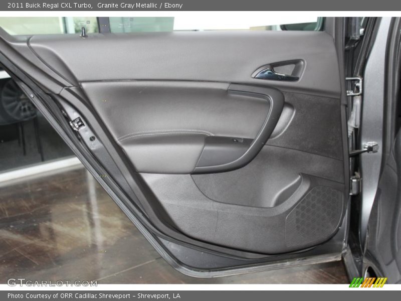 Granite Gray Metallic / Ebony 2011 Buick Regal CXL Turbo