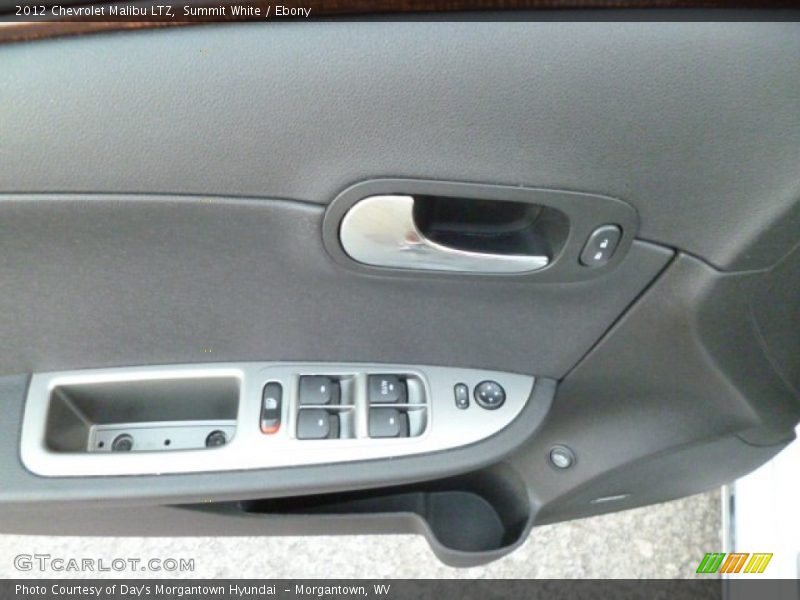 Summit White / Ebony 2012 Chevrolet Malibu LTZ