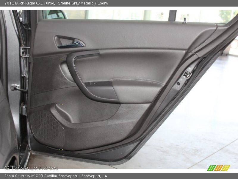 Granite Gray Metallic / Ebony 2011 Buick Regal CXL Turbo