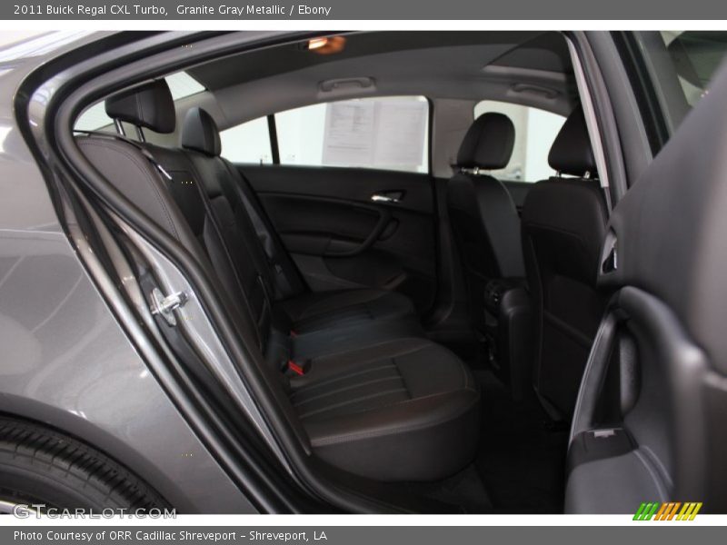 Granite Gray Metallic / Ebony 2011 Buick Regal CXL Turbo