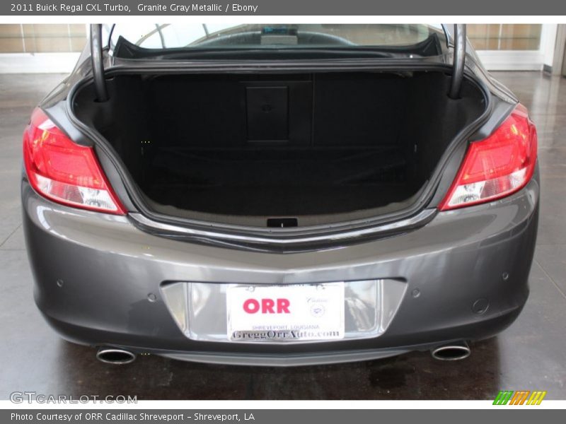 Granite Gray Metallic / Ebony 2011 Buick Regal CXL Turbo