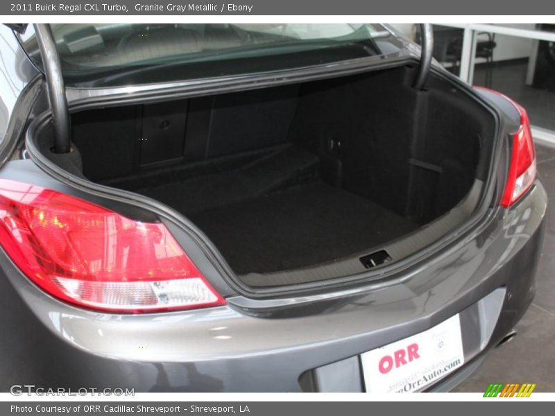 Granite Gray Metallic / Ebony 2011 Buick Regal CXL Turbo