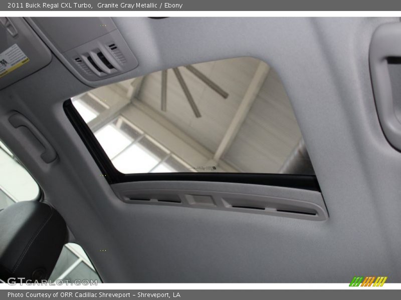 Granite Gray Metallic / Ebony 2011 Buick Regal CXL Turbo