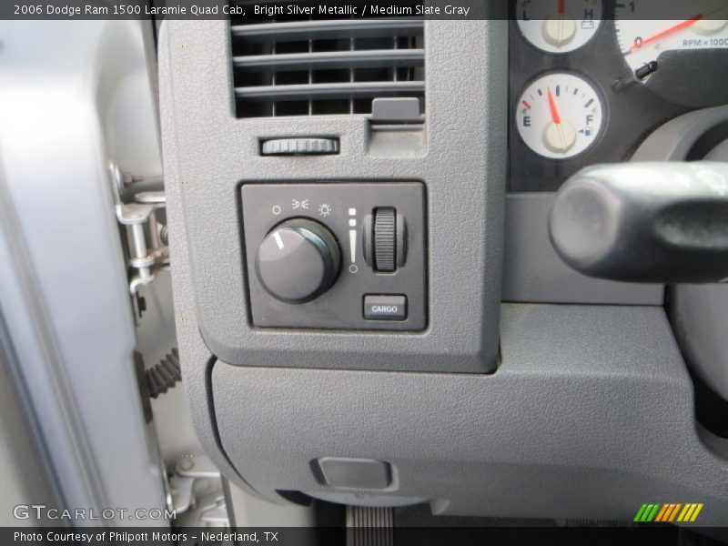 Bright Silver Metallic / Medium Slate Gray 2006 Dodge Ram 1500 Laramie Quad Cab