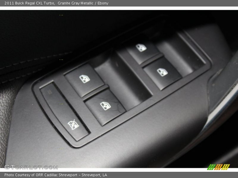 Granite Gray Metallic / Ebony 2011 Buick Regal CXL Turbo