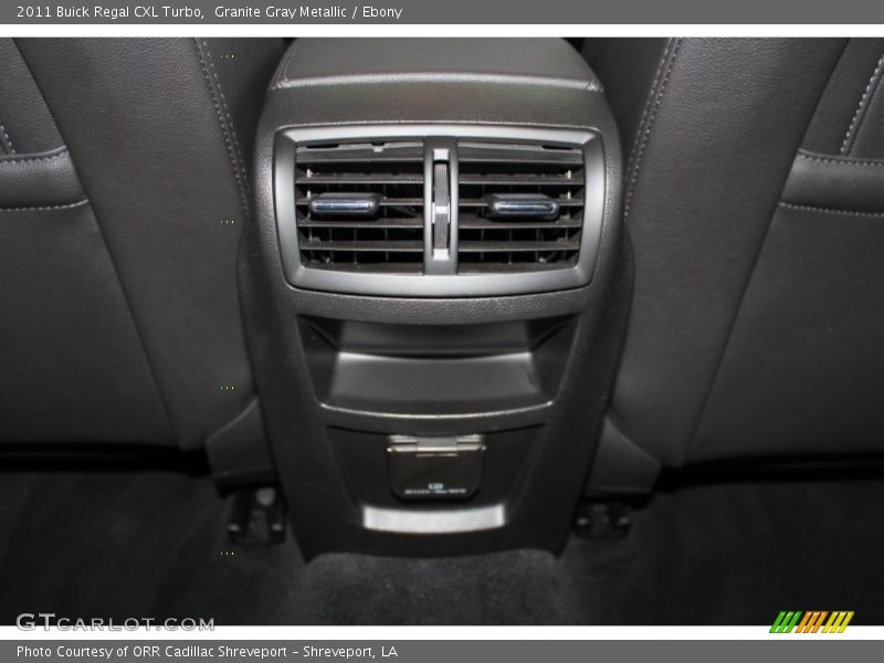 Granite Gray Metallic / Ebony 2011 Buick Regal CXL Turbo