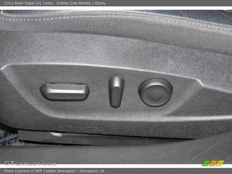 Granite Gray Metallic / Ebony 2011 Buick Regal CXL Turbo