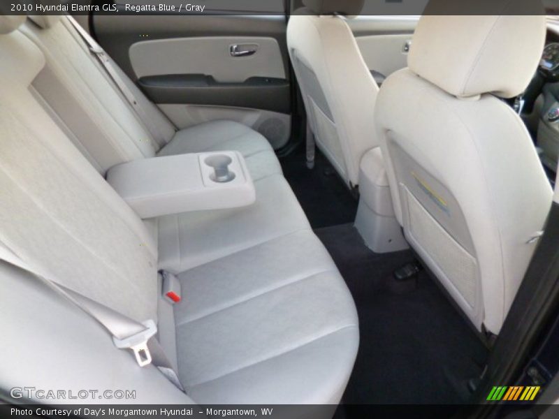 Regatta Blue / Gray 2010 Hyundai Elantra GLS