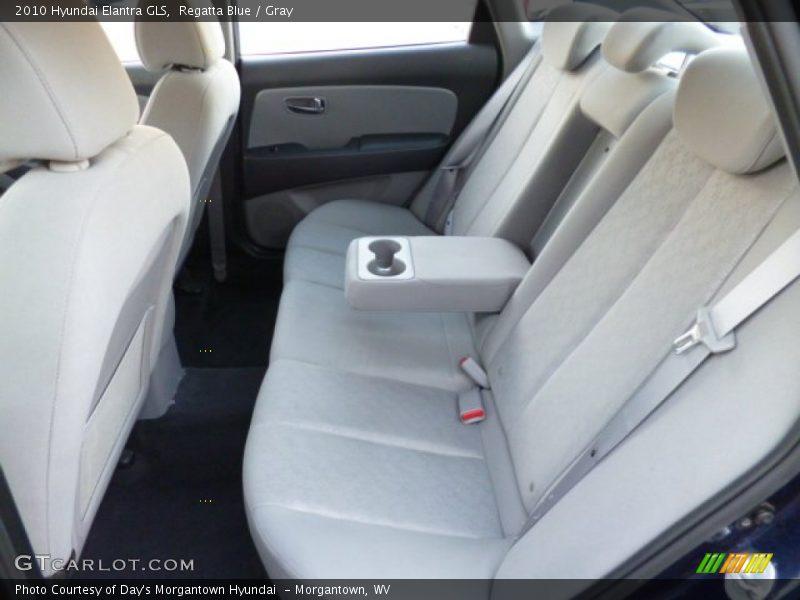 Regatta Blue / Gray 2010 Hyundai Elantra GLS