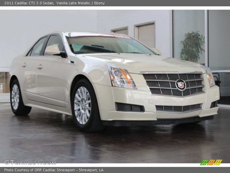 Front 3/4 View of 2011 CTS 3.0 Sedan