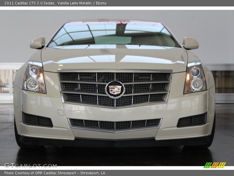 Vanilla Latte Metallic / Ebony 2011 Cadillac CTS 3.0 Sedan