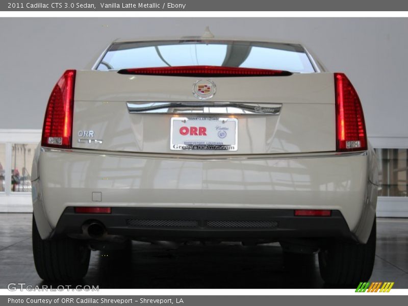 Vanilla Latte Metallic / Ebony 2011 Cadillac CTS 3.0 Sedan