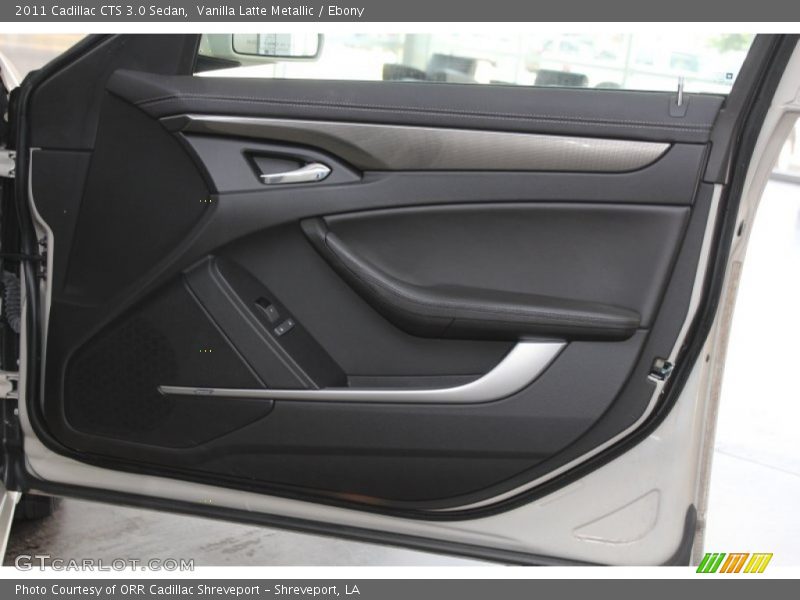 Vanilla Latte Metallic / Ebony 2011 Cadillac CTS 3.0 Sedan