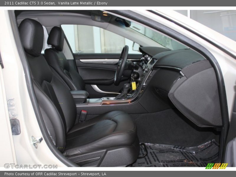 Vanilla Latte Metallic / Ebony 2011 Cadillac CTS 3.0 Sedan
