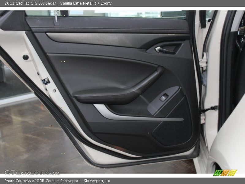 Vanilla Latte Metallic / Ebony 2011 Cadillac CTS 3.0 Sedan