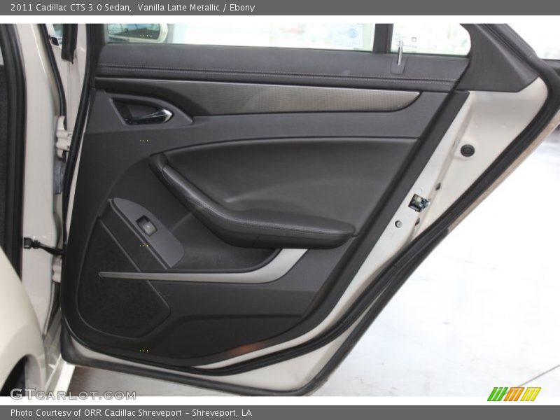 Vanilla Latte Metallic / Ebony 2011 Cadillac CTS 3.0 Sedan