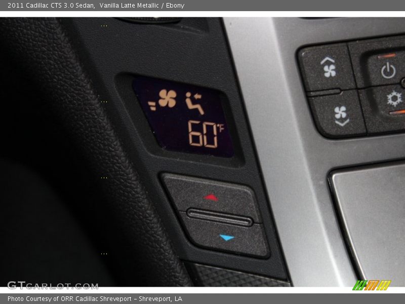 Vanilla Latte Metallic / Ebony 2011 Cadillac CTS 3.0 Sedan
