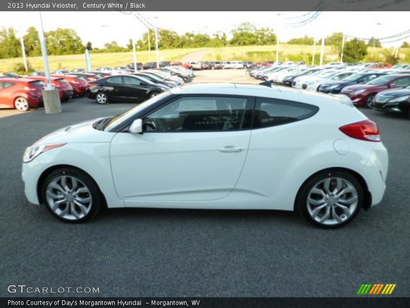 Century White / Black 2013 Hyundai Veloster
