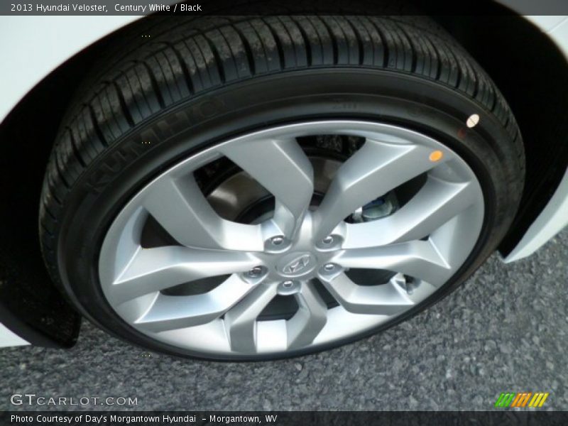 Century White / Black 2013 Hyundai Veloster