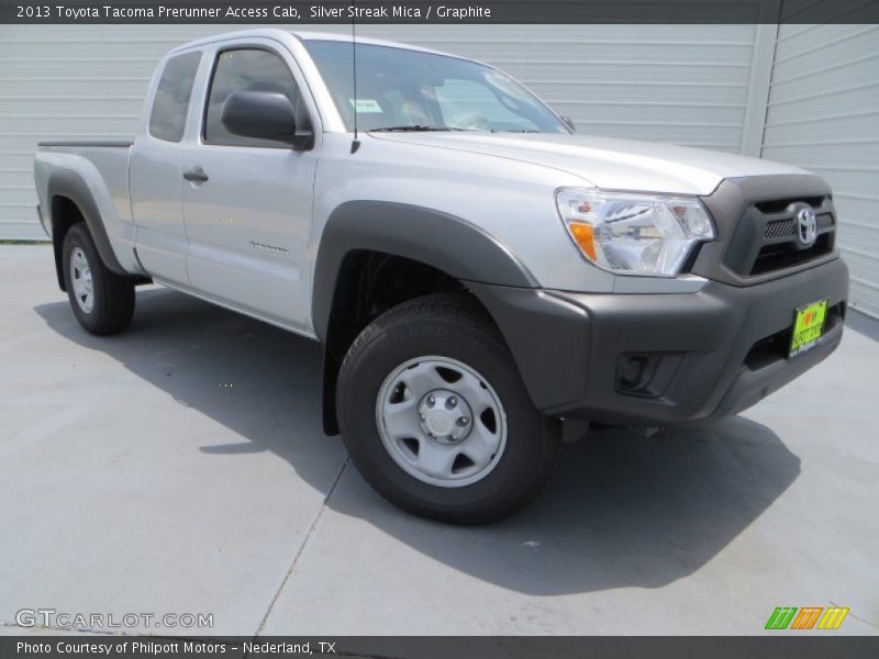 Silver Streak Mica / Graphite 2013 Toyota Tacoma Prerunner Access Cab