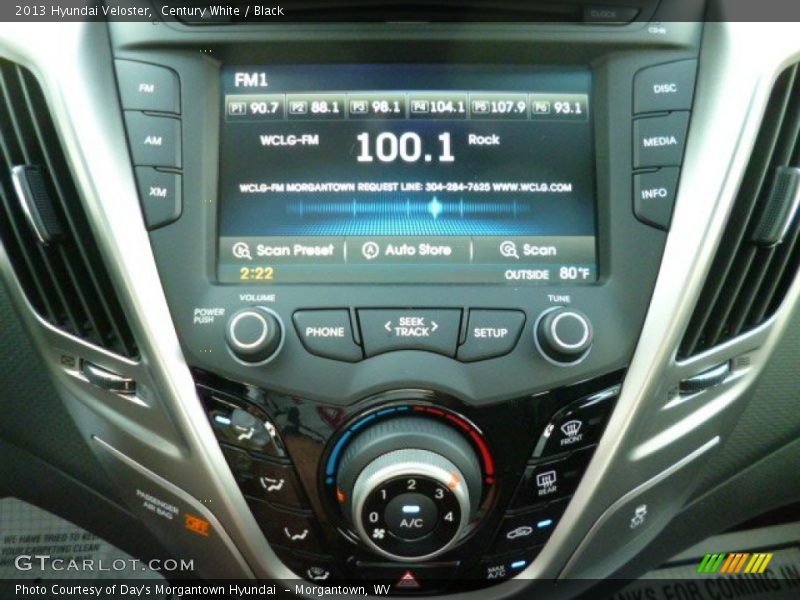 Century White / Black 2013 Hyundai Veloster