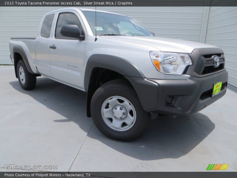 Silver Streak Mica / Graphite 2013 Toyota Tacoma Prerunner Access Cab