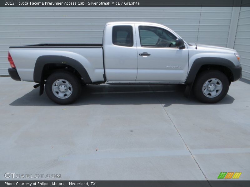 Silver Streak Mica / Graphite 2013 Toyota Tacoma Prerunner Access Cab