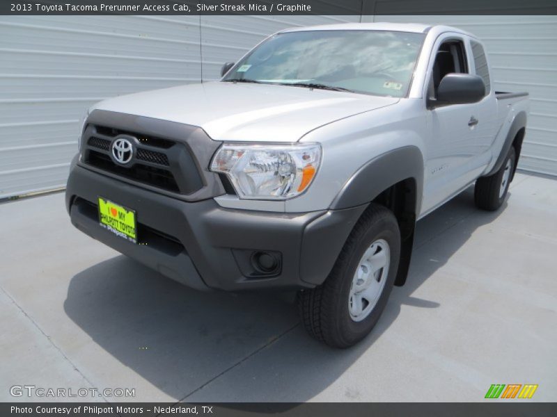 Silver Streak Mica / Graphite 2013 Toyota Tacoma Prerunner Access Cab
