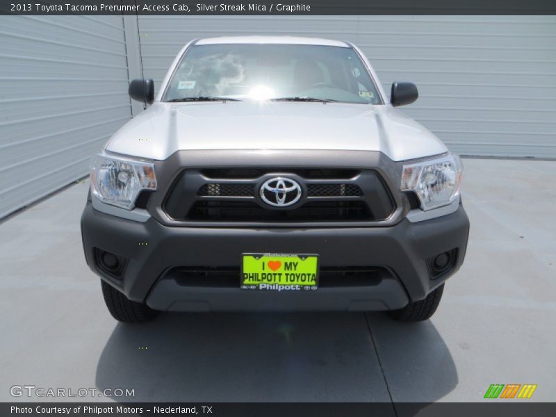 Silver Streak Mica / Graphite 2013 Toyota Tacoma Prerunner Access Cab