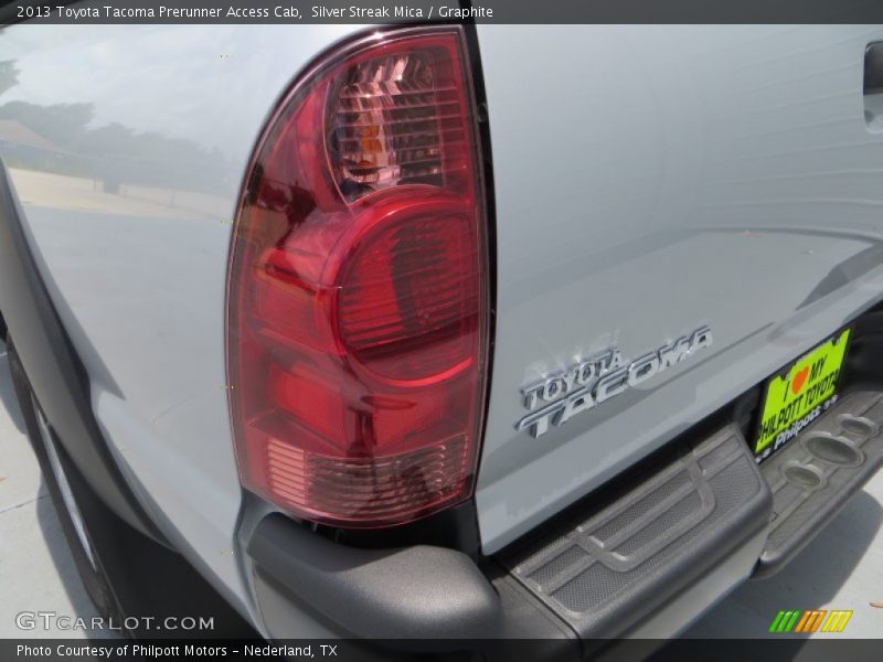 Silver Streak Mica / Graphite 2013 Toyota Tacoma Prerunner Access Cab