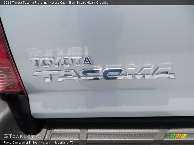 Silver Streak Mica / Graphite 2013 Toyota Tacoma Prerunner Access Cab