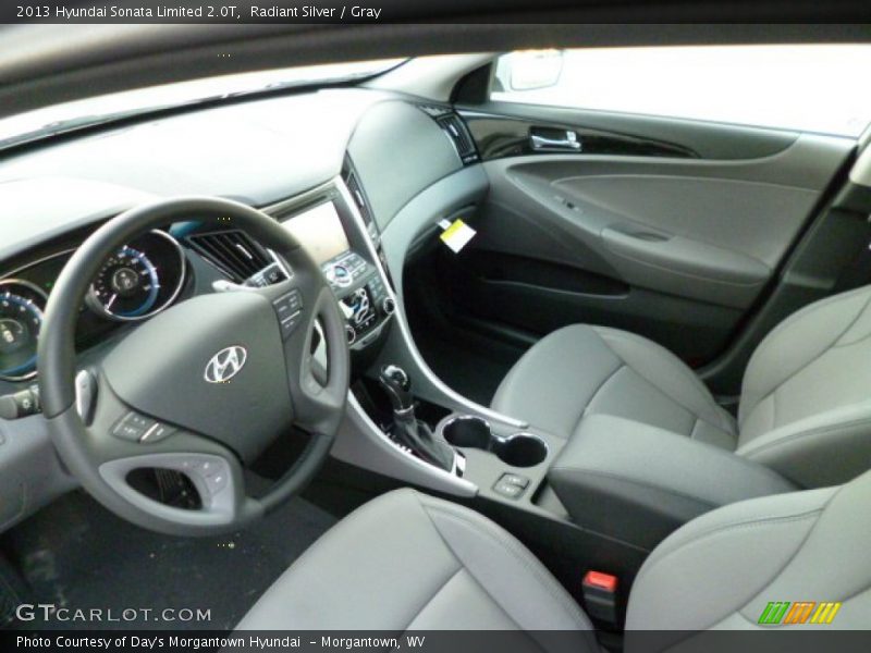 Radiant Silver / Gray 2013 Hyundai Sonata Limited 2.0T