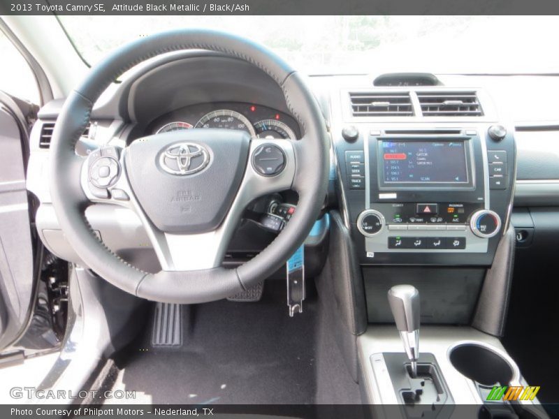 Attitude Black Metallic / Black/Ash 2013 Toyota Camry SE