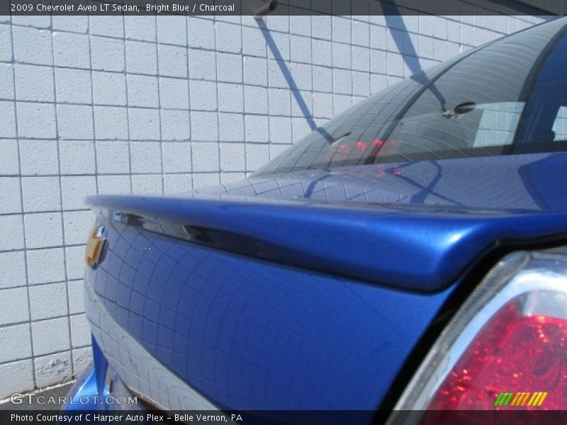 Bright Blue / Charcoal 2009 Chevrolet Aveo LT Sedan