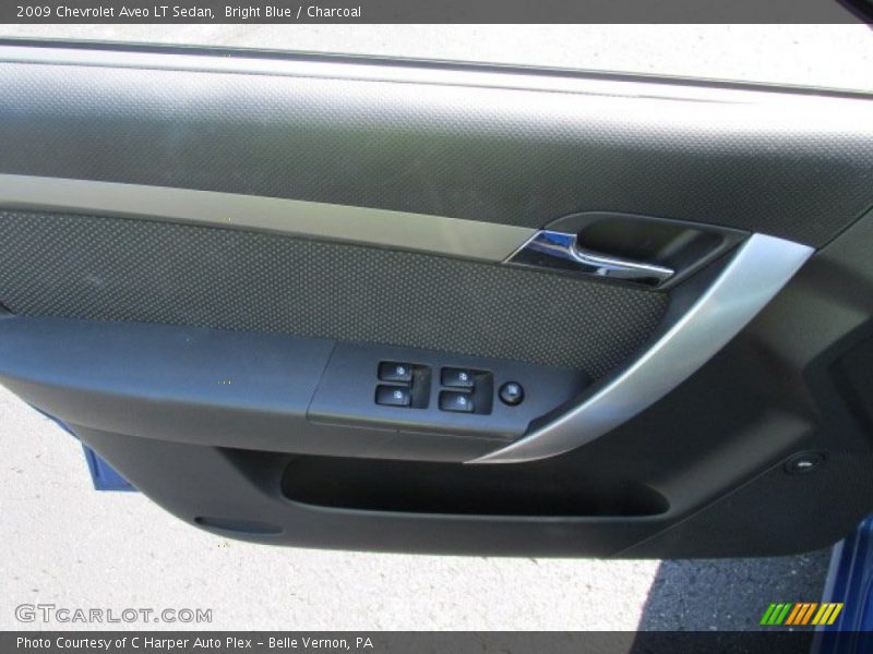 Bright Blue / Charcoal 2009 Chevrolet Aveo LT Sedan
