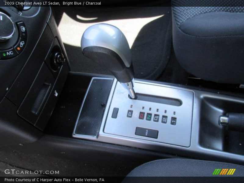 Bright Blue / Charcoal 2009 Chevrolet Aveo LT Sedan