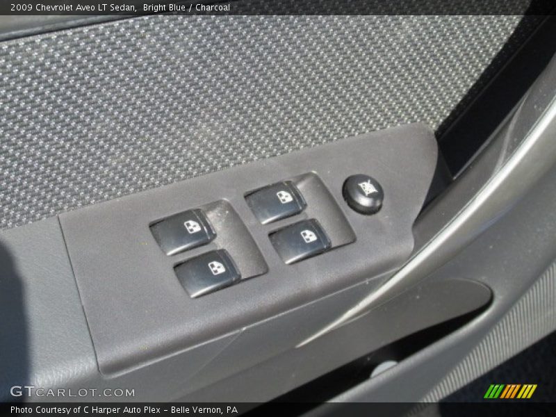 Bright Blue / Charcoal 2009 Chevrolet Aveo LT Sedan