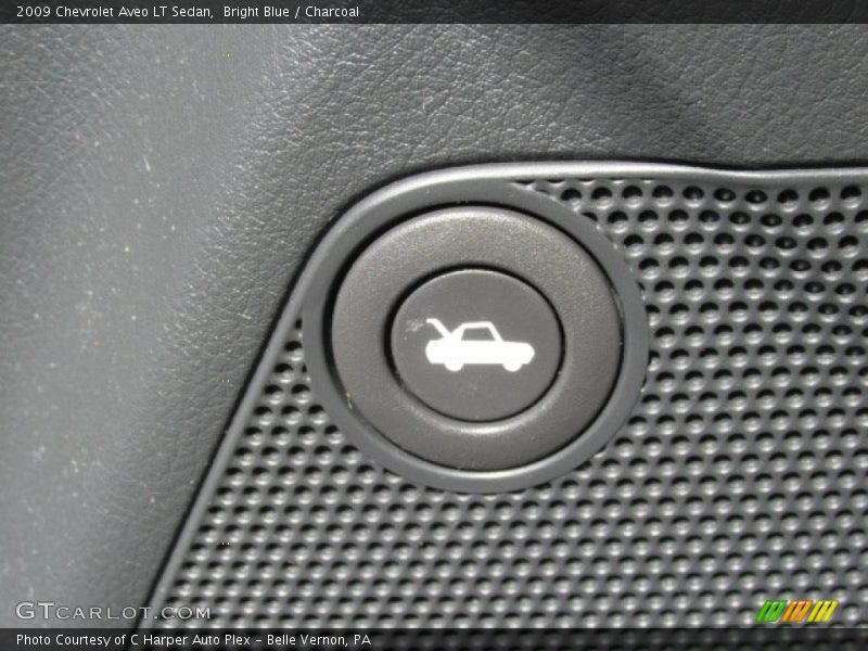 Bright Blue / Charcoal 2009 Chevrolet Aveo LT Sedan