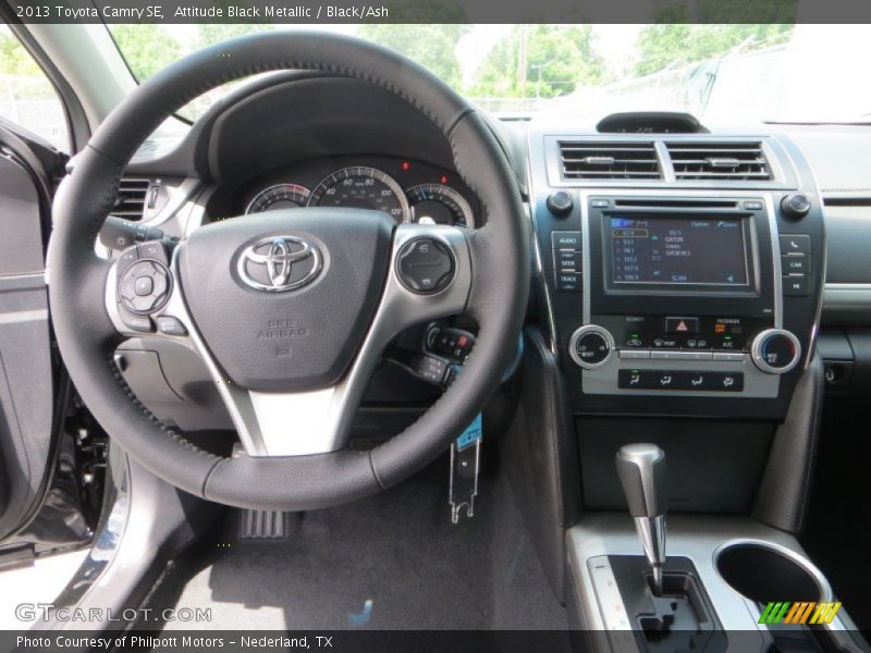 Attitude Black Metallic / Black/Ash 2013 Toyota Camry SE