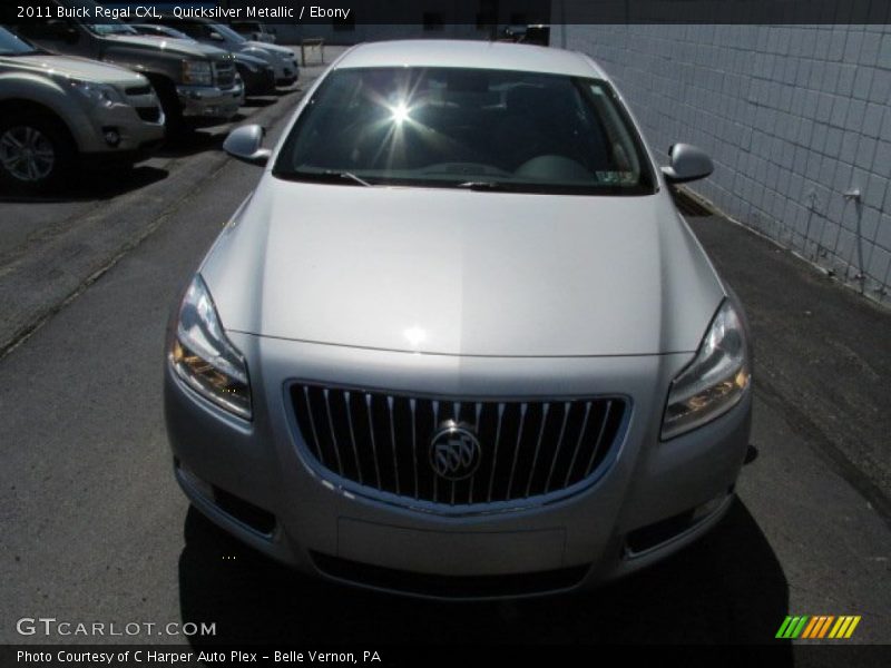 Quicksilver Metallic / Ebony 2011 Buick Regal CXL