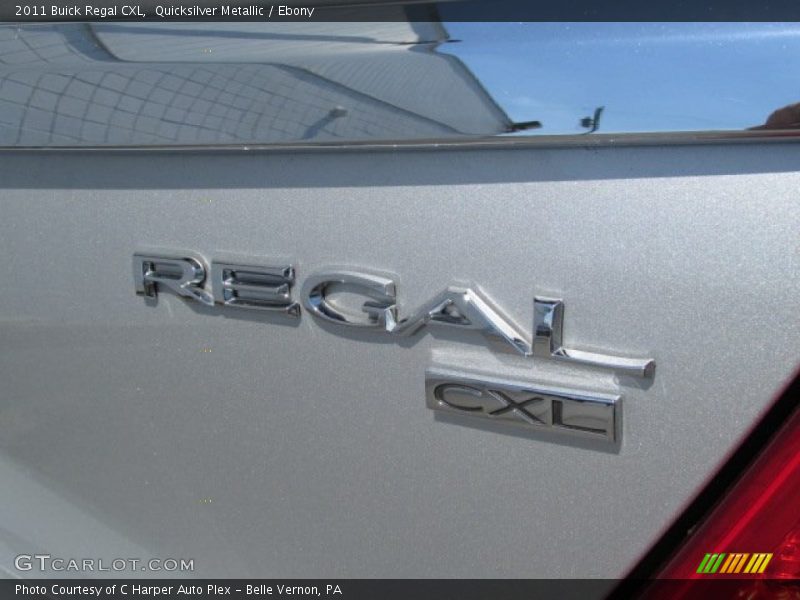 Quicksilver Metallic / Ebony 2011 Buick Regal CXL