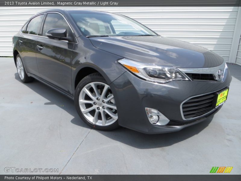 Magnetic Gray Metallic / Light Gray 2013 Toyota Avalon Limited