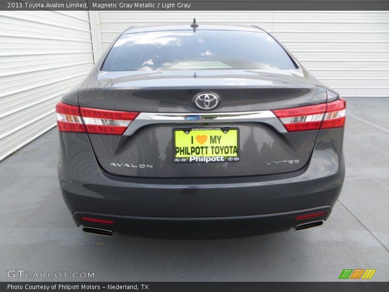 Magnetic Gray Metallic / Light Gray 2013 Toyota Avalon Limited