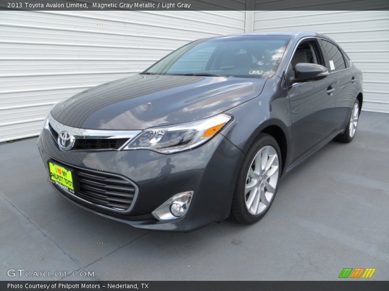 Magnetic Gray Metallic / Light Gray 2013 Toyota Avalon Limited
