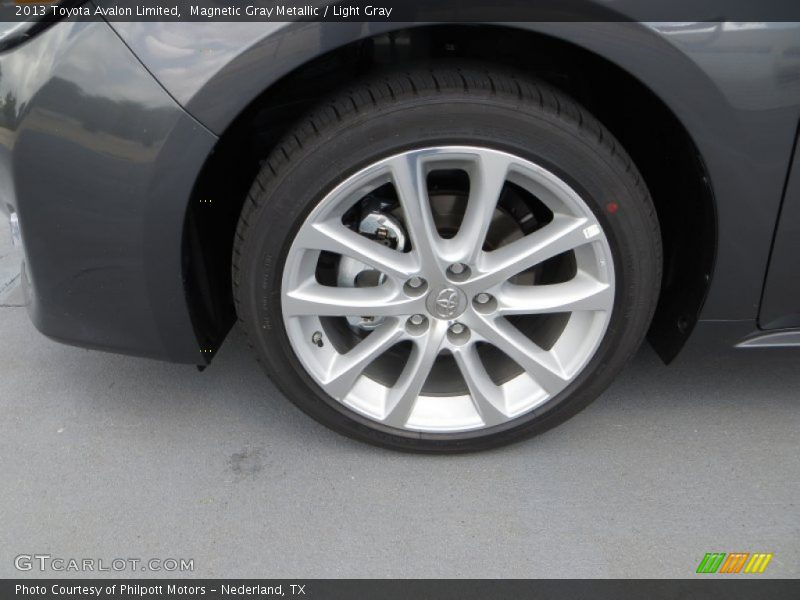 Magnetic Gray Metallic / Light Gray 2013 Toyota Avalon Limited