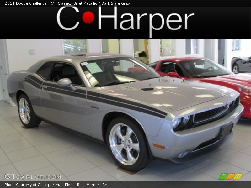 Billet Metallic / Dark Slate Gray 2011 Dodge Challenger R/T Classic