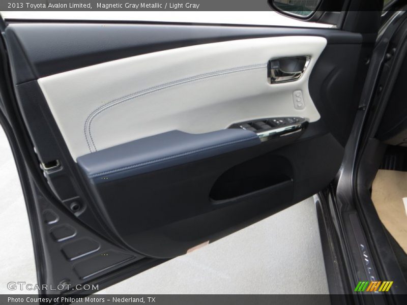 Magnetic Gray Metallic / Light Gray 2013 Toyota Avalon Limited