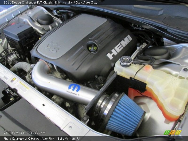 Billet Metallic / Dark Slate Gray 2011 Dodge Challenger R/T Classic