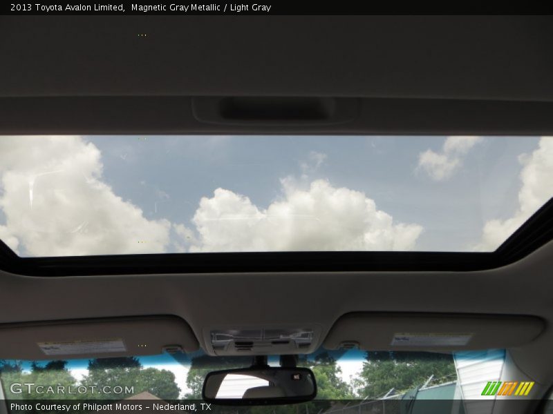 Magnetic Gray Metallic / Light Gray 2013 Toyota Avalon Limited